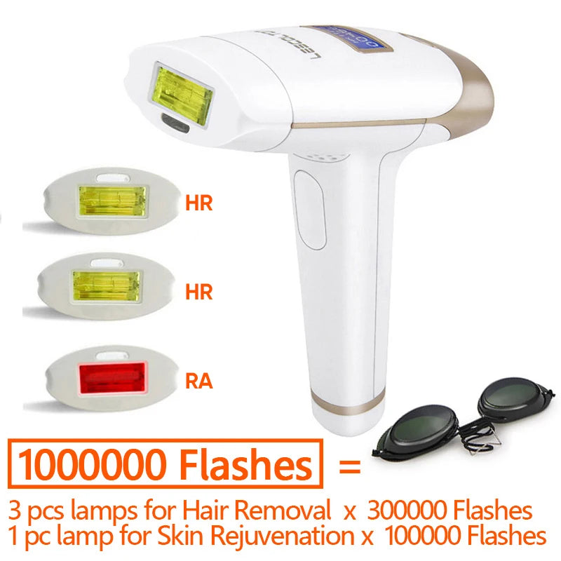 Lescolton 2in1 IPL Epilator Hair Removal LCD Display Machine T009i Laser Permanent Bikini Trimmer Electric Depilador a laser