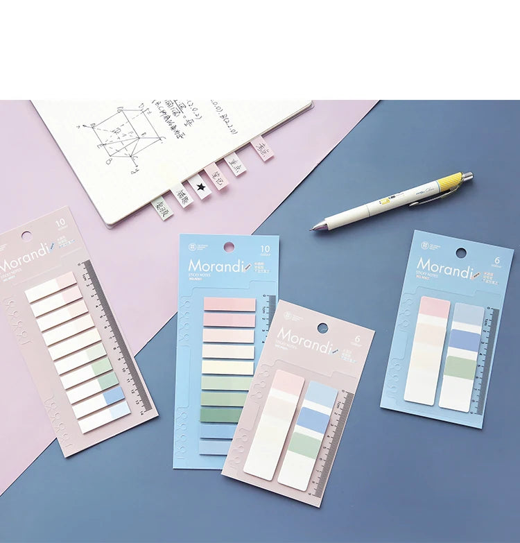 PET Flags Tabs Page Markers Paper Index Bookmark Sticky Notes Office Supplies Stationery