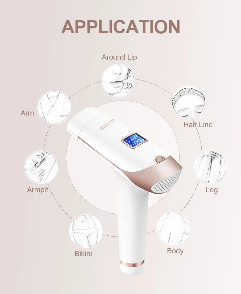 Lescolton 2in1 IPL Epilator Hair Removal LCD Display Machine T009i Laser Permanent Bikini Trimmer Electric Depilador a laser