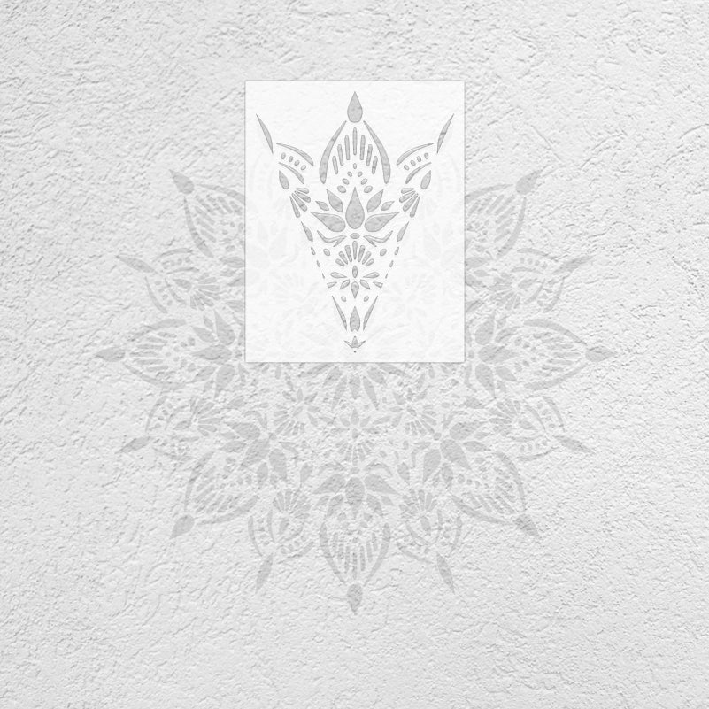 70cm - 110cm Stencil Mandala Extra Large For Painting Big Walls Wall Floor Template Decors Templates Larges Flower  S052