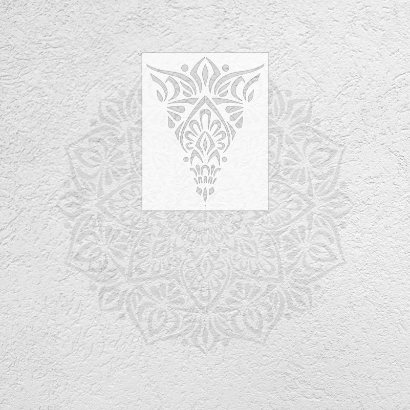 70cm - 110cm Stencil Mandala Extra Large For Painting Big Walls Wall Floor Template Decors Templates Larges Flower  S052