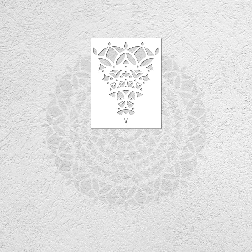 70cm - 110cm Stencil Mandala Extra Large For Painting Big Walls Wall Floor Template Decors Templates Larges Flower  S052