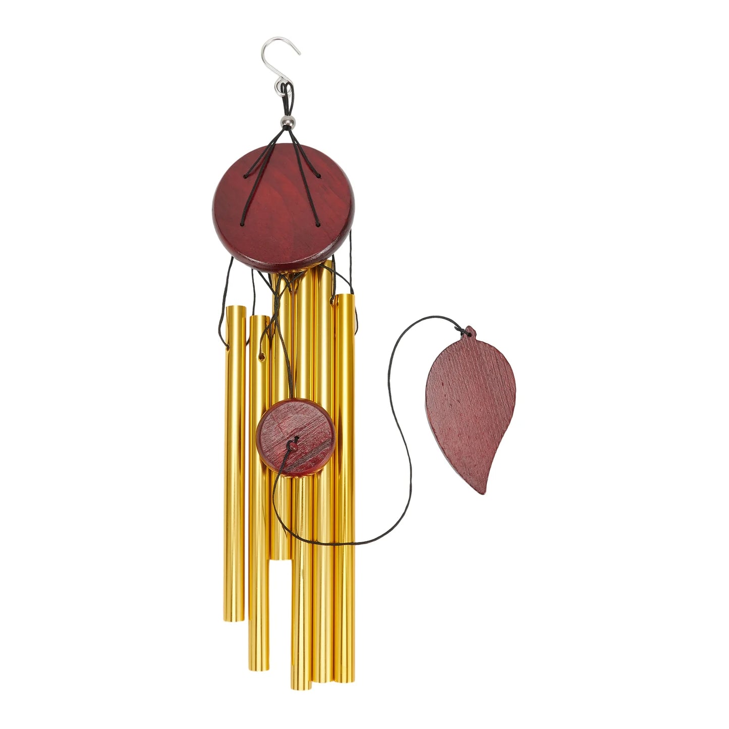 Good Luck Wind Chimes, 6 Tubes Bell Pendant For Home Decorations, Clear And Elegant Sound, Suitable For Indoor And Outdoor Use