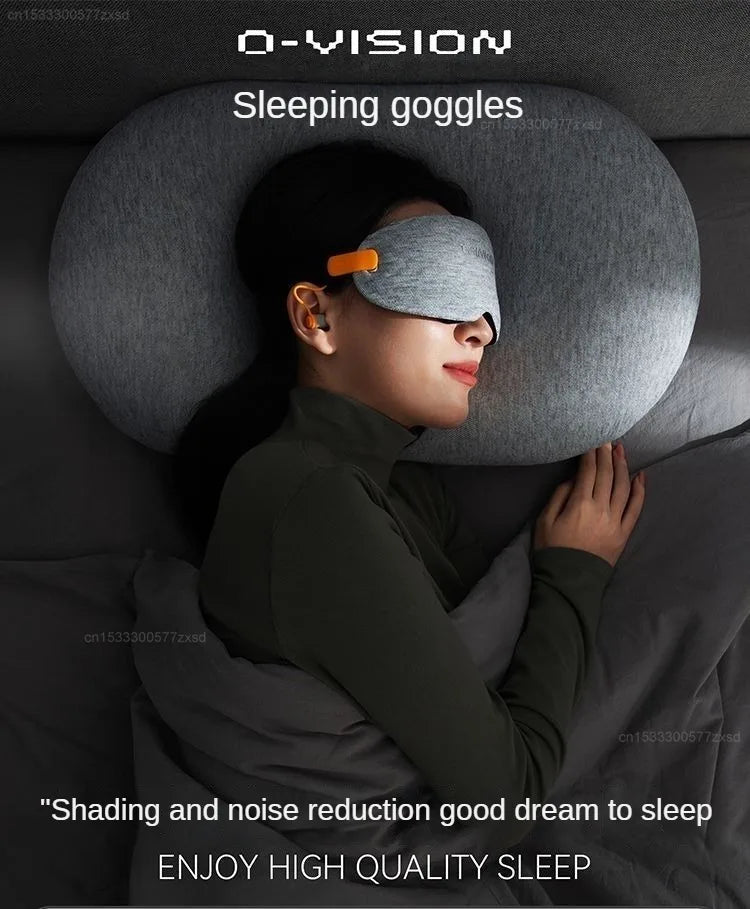 Xiaomi EVERYTHINK Sleep Shading Eye Mask Noise Reduction Comes Earplugs Breathable Comfortable Not Tight Soft Sleep Eye Masks