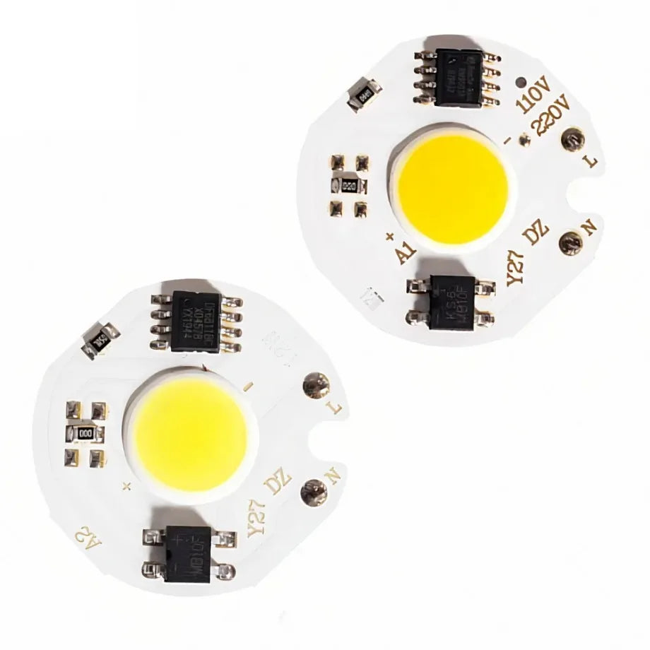 YzzKoo 3W 5W 7W 9W 10W 12W Y27 LED COB Chip Lamp 220V Smart IC No Need Driver LED Bulb For Flood Light Cold White Warm White