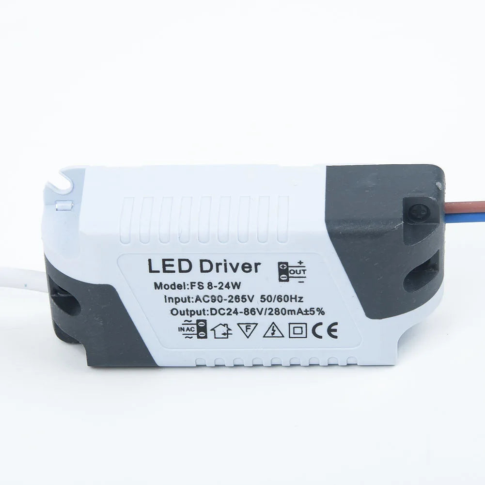 LED Driver AC 110V 220V to DC 12V DC 24V 8-18W 8-24W Lighting Transformer Ceilling Lamp LED Strip Power Supply Adapter 280mA