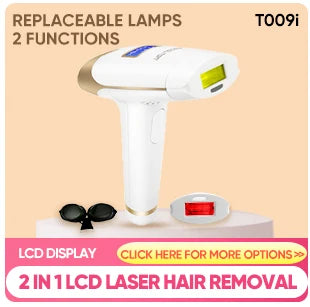 Lescolton 2in1 IPL Epilator Hair Removal LCD Display Machine T009i Laser Permanent Bikini Trimmer Electric Depilador a laser