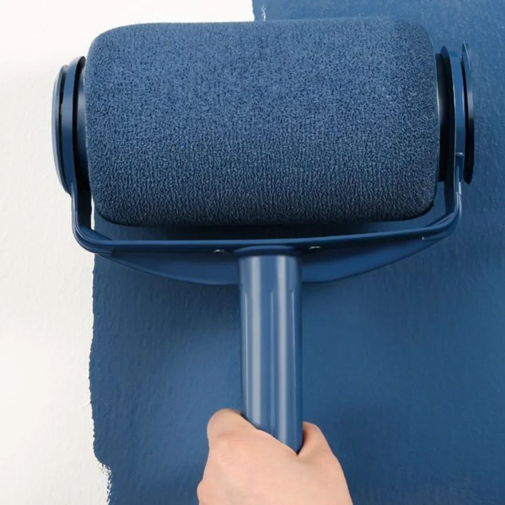 Big Roller Paint Roller Brush Household Durable Transform Fine Bristled Rolling Brush Sponge Plastic Wall Brush Drum Brush Door