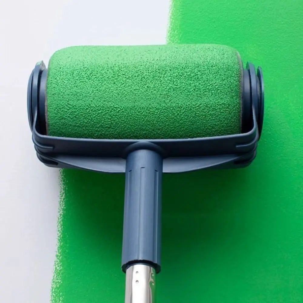 Big Roller Paint Roller Brush Household Durable Transform Fine Bristled Rolling Brush Sponge Plastic Wall Brush Drum Brush Door