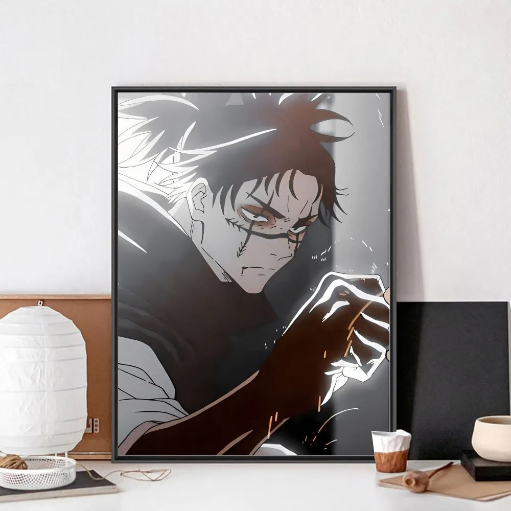 Choso Jujutsu Kaisen Anime Poster No Framed Poster Kraft Club Bar Paper Vintage Poster Wall Art Painting Bedroom Study Stickers