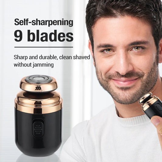 Mini Electric Travel Shaver Portable Razor For Man Rechargeable Shaver USB Charging Smart Shaving Machine Wet And Dry