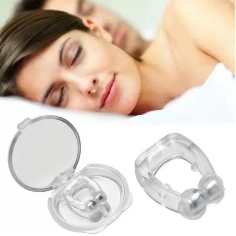 Anti-Snoring Corrector Snore Prevention Gadget Women's Anti-Snore Device Snore Elimination Nose Clip Men's Sleep Night