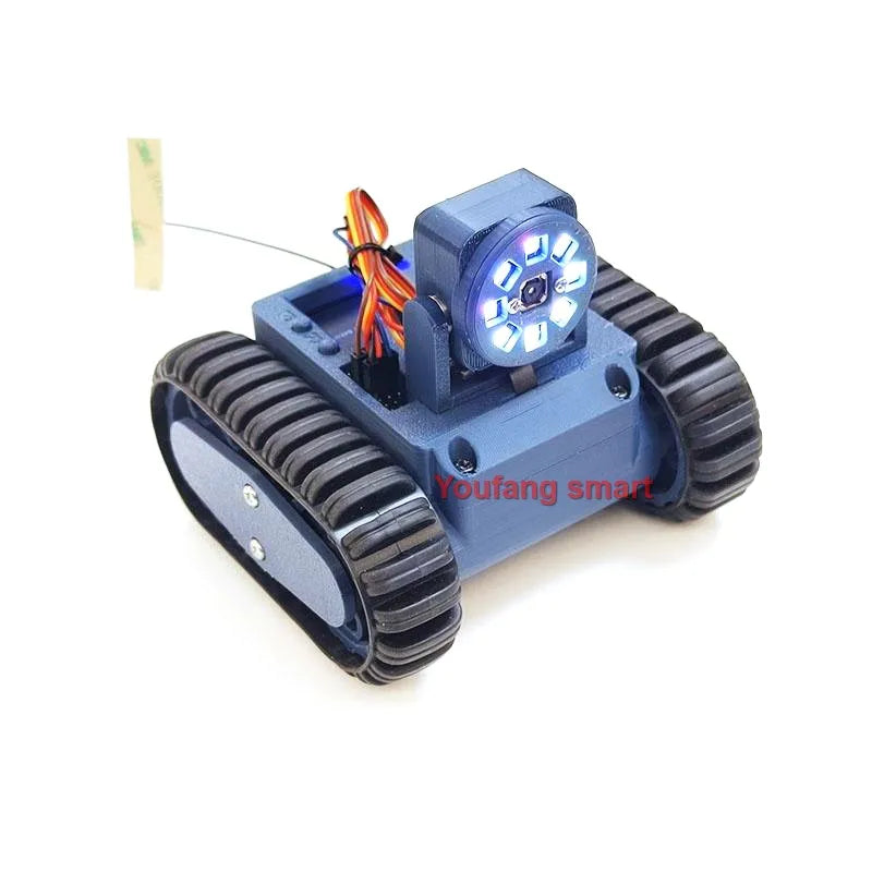 Esp32 Remote Control Tank Model Metal Chassis Tractor Crawler Balance Car Mount Truck Robot Chassis for Wifi RC Scout Robot Car