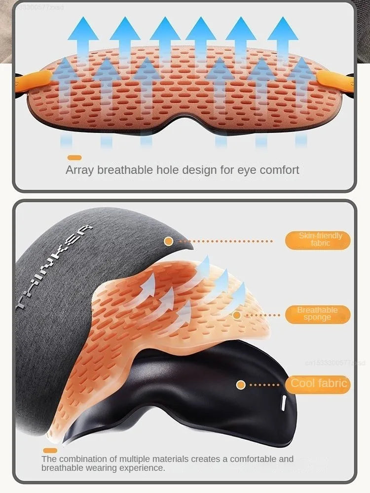 Xiaomi EVERYTHINK Sleep Shading Eye Mask Noise Reduction Comes Earplugs Breathable Comfortable Not Tight Soft Sleep Eye Masks