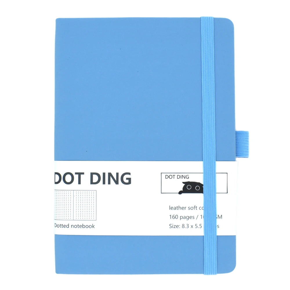 A5 Dotted Notebooks Softcover Kawaii Notepad  Diary Weekly Planner Writing Paper For Students School Office Supplies