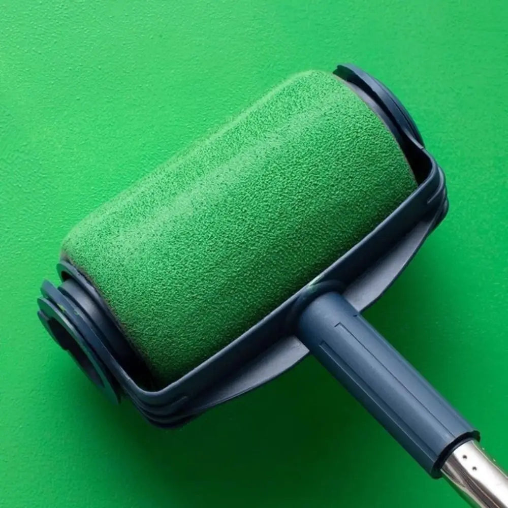 Big Roller Paint Roller Brush Household Durable Transform Fine Bristled Rolling Brush Sponge Plastic Wall Brush Drum Brush Door