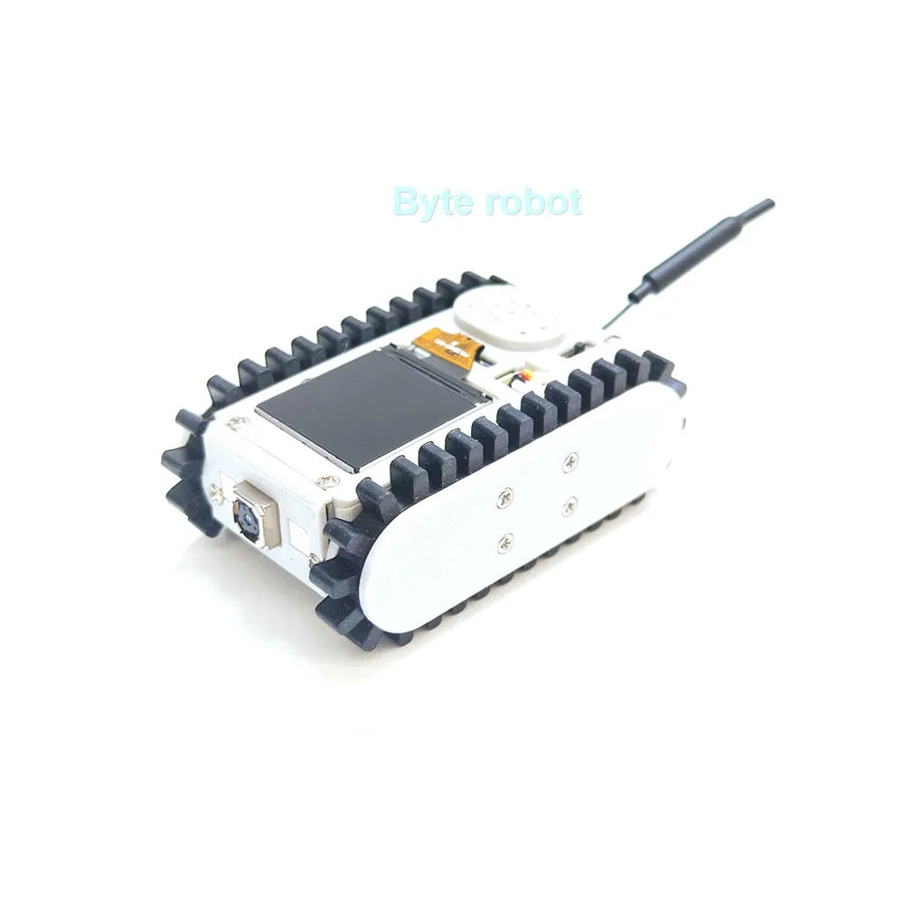 Pipeline Inspection Wireless Video Car Track Robot with Camera Maker Teaching Esp32 Scanning Code Networking DIY Program Toysit