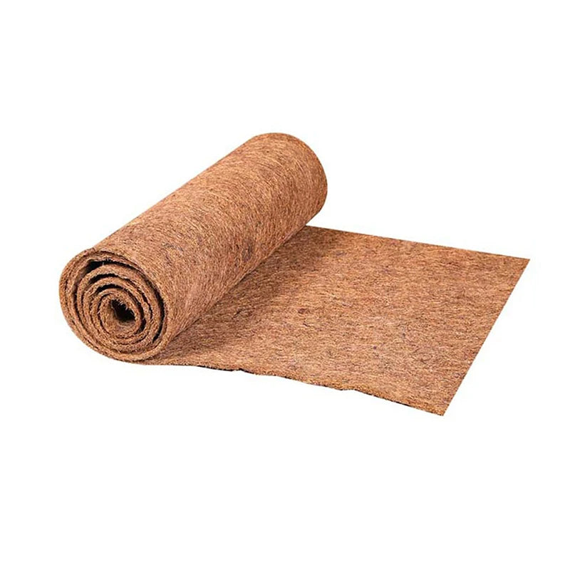 4 Sizes Coconut Palm Fiber Liner Bulk Roll Mat Carpet Flower Basket Flowerpot Wall Basket Pet Reptile Carpet