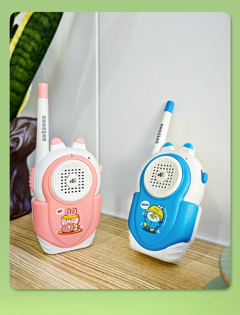 Walkie-Talkies Electronic Toy Intercom Machine Parent-Child Walkie Talkie Wireless Pager Outdoor Children's Toys for Kid Gift