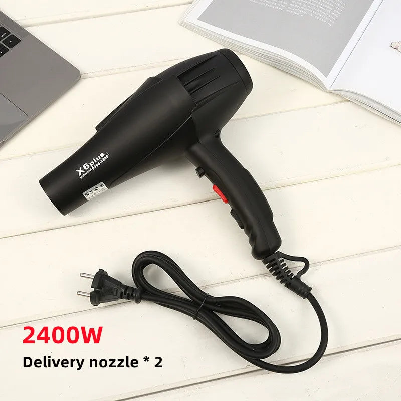 X5/X6 New High Power Wind Hair Dryer 2400W High Power Negative Ion Quick Drying Home Hair Gallery Styling Professional Hair Drye