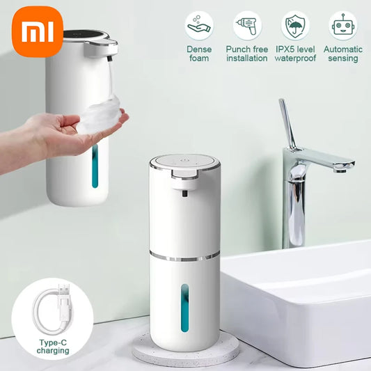 Xiaomi Automatic Soap Dispenser Foam USB Charging Touchless Smart Display Infrared Sensor Liquid Soap Dispensers Hand Washer