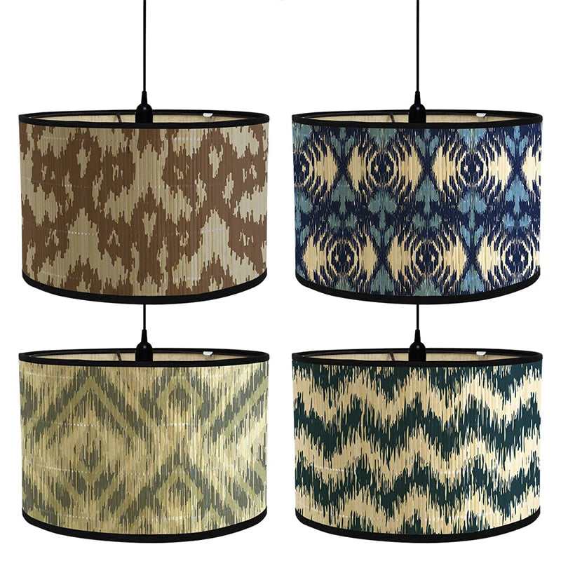 Japanese Style Lamp Shade  Bamboo Light Cover Bar Cafe Homestay Decor Chandelier Wall Lamp Lampshade Bamboo Art Light Shade