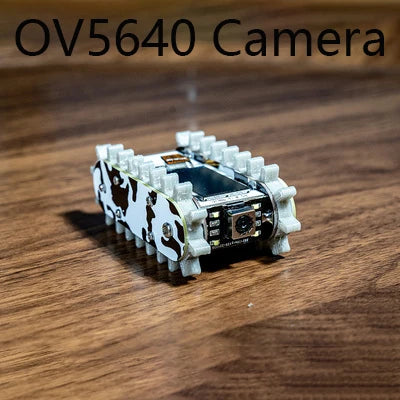 Esp32 Remote Control Tank Model Metal Chassis Tractor Crawler Balance Car Mount Truck Robot Chassis for Wifi RC Scout Robot Car