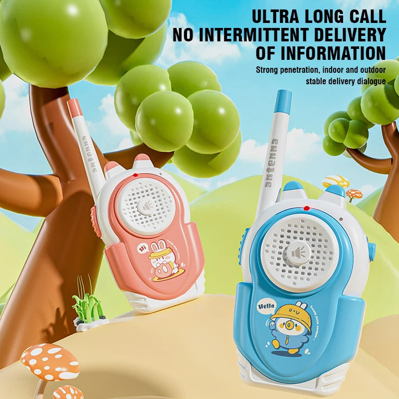 Walkie-Talkies Electronic Toy Intercom Machine Parent-Child Walkie Talkie Wireless Pager Outdoor Children's Toys for Kid Gift