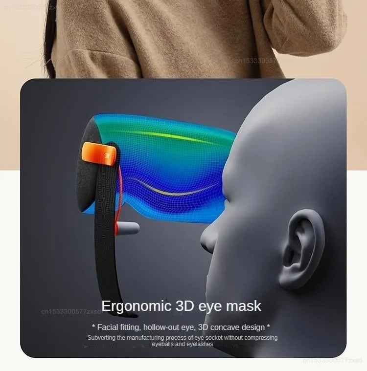 Xiaomi EVERYTHINK Sleep Shading Eye Mask Noise Reduction Comes Earplugs Breathable Comfortable Not Tight Soft Sleep Eye Masks