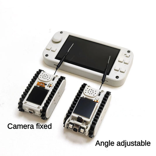 Pipeline Inspection Wireless Video Car Track Robot with Camera Maker Teaching Esp32 Scanning Code Networking DIY Program Toysit